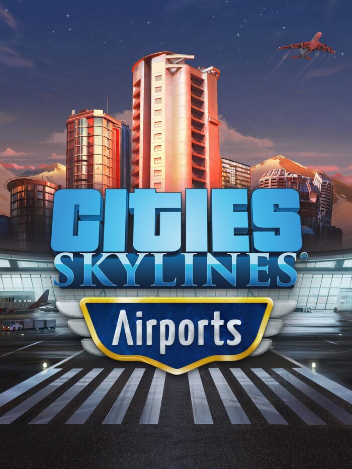 CITIES SKYLINES AIRPORTS PC COVER - LojaDeJogos
