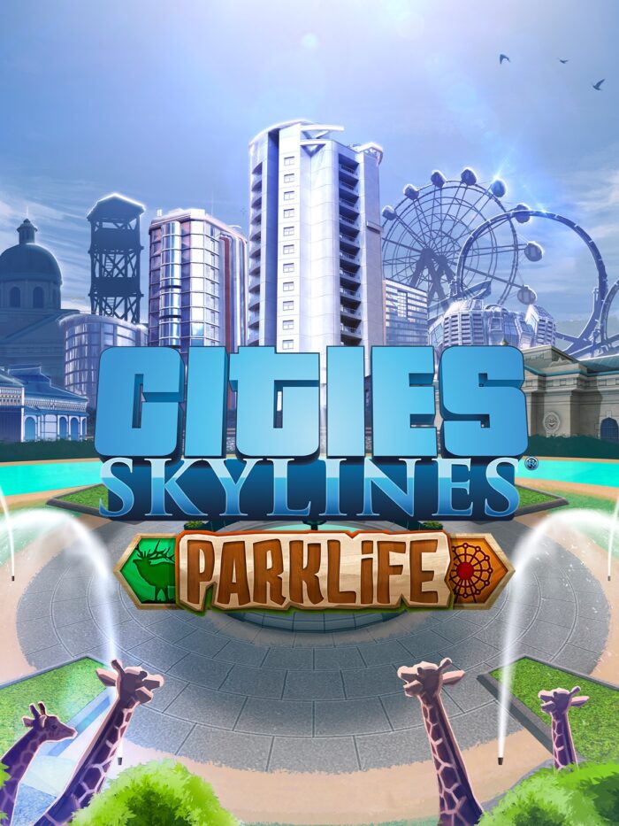 Cities Skylines Parklife PC COVER - LojaDeJogos