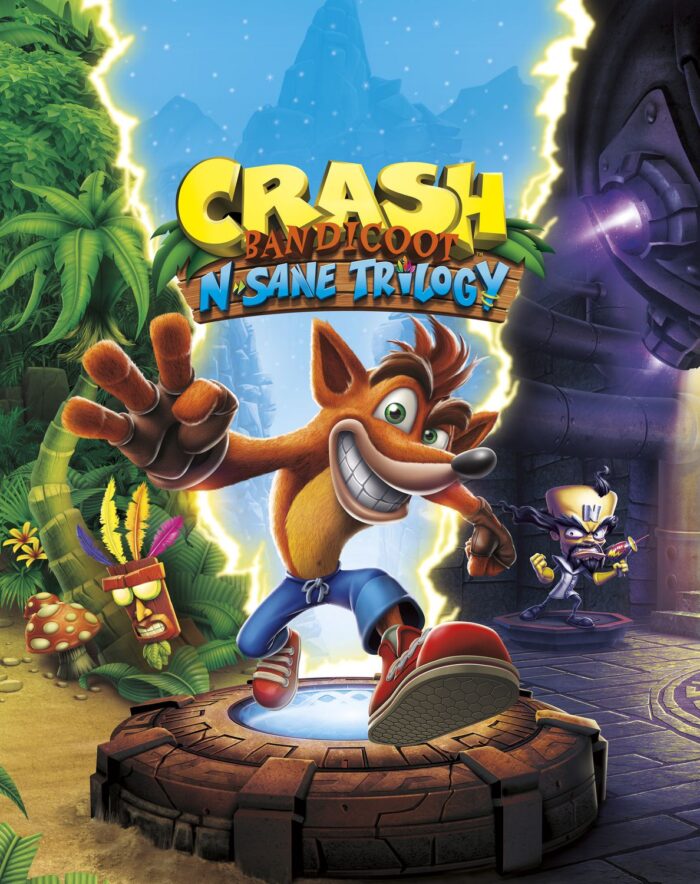 crash bandicoot n sane trilogy cover original - LojaDeJogos