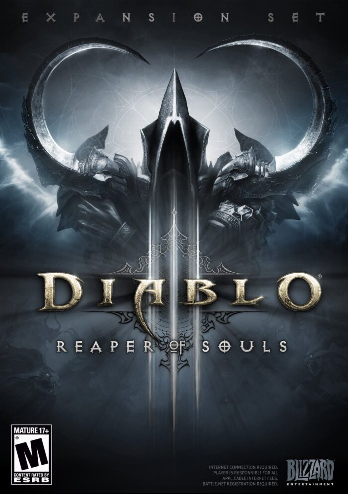 diablo iii reaper of souls cover original - LojaDeJogos