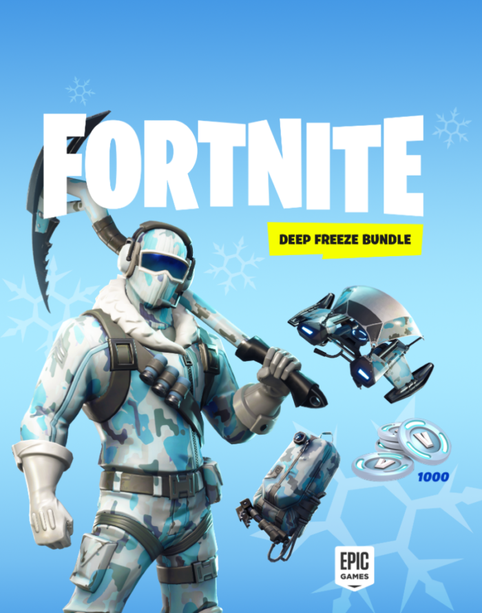fortnite deep freeze bundle cover original - LojaDeJogos