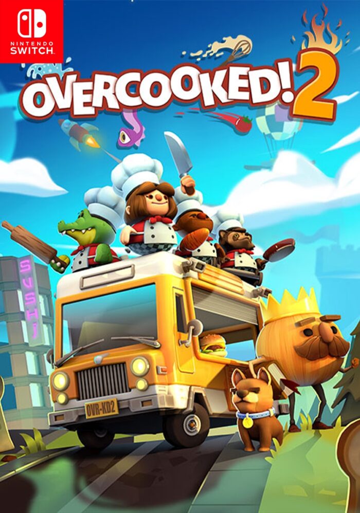 overcooked 2 switch cover - LojaDeJogos