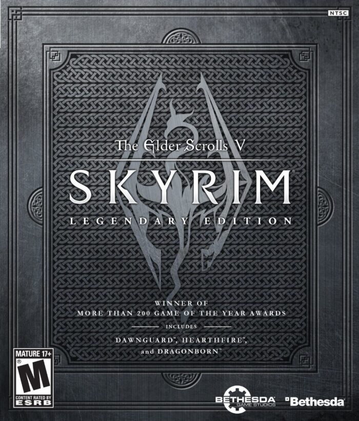 the elder scrolls v skyrim legendary edition cover original - LojaDeJogos
