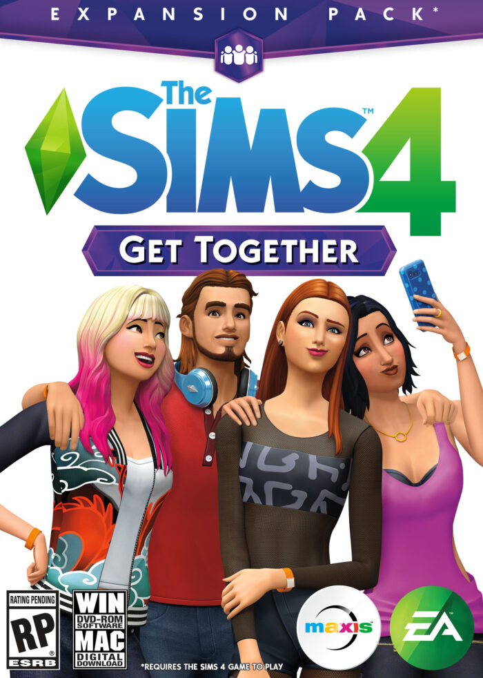 the sims 4 get together cover original - LojaDeJogos