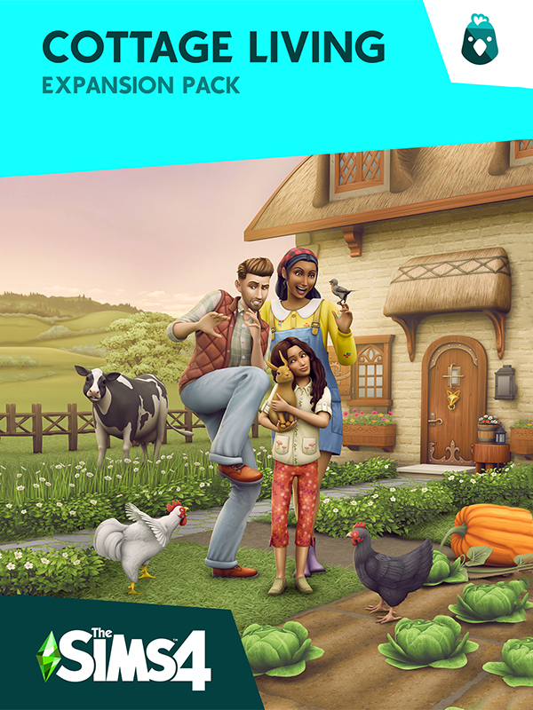 the sims 4 cottage living cover original - LojaDeJogos